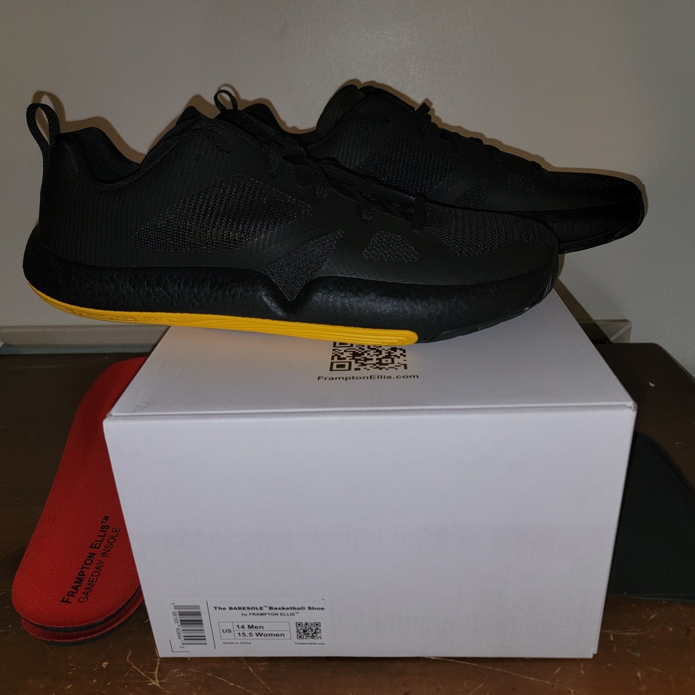 Frampton Ellis The Baresole Basketball Shoe Men's sz 14